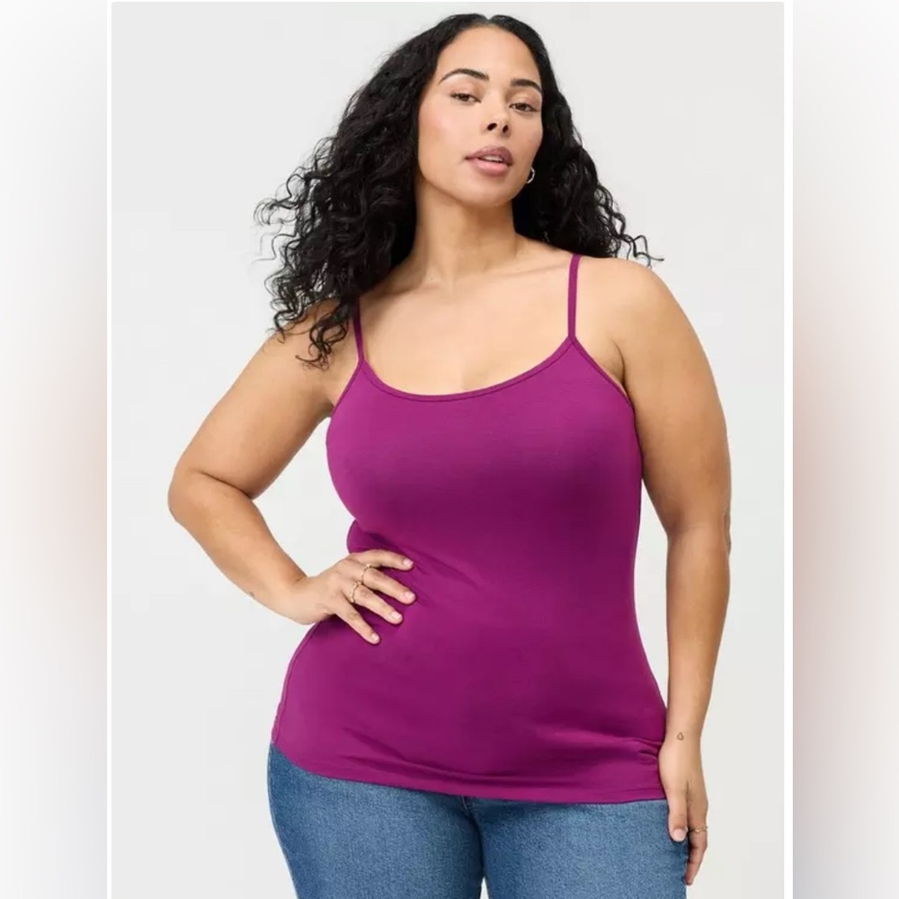 torrid NWOT Plum Cami Tank-Size 2